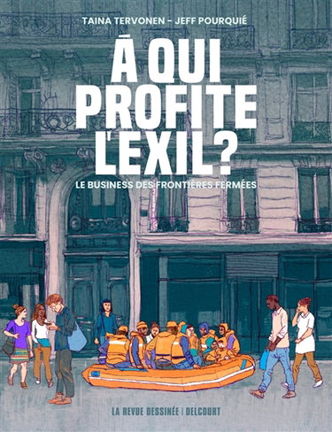 Couverture de A qui profite l'exil ? : le business des frontières fermées