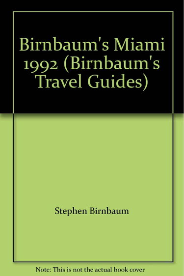 Couverture de Birnbaum's Miami