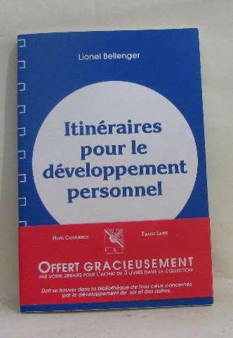 Couverture de Itinéraires pour le développement personnel