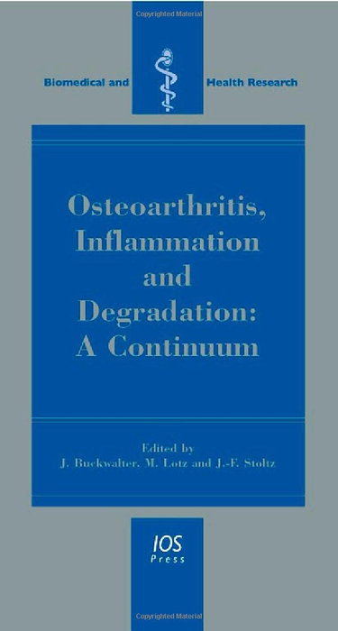 Couverture de Osteoarthritis, Inflammation and Degradation: A Continuum