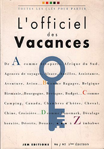 L'officiel des vacances: 96-97
