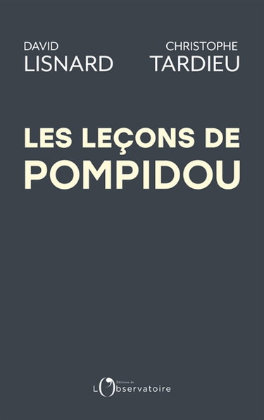 Les leçons de Pompidou