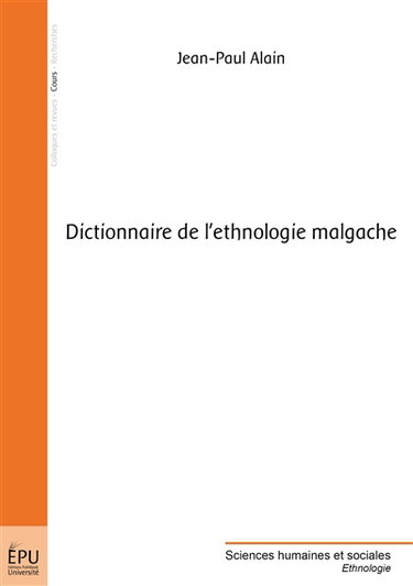 Dictionnaire de l'ethnologie malgache