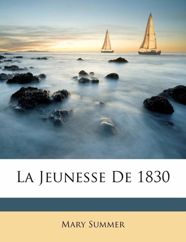Couverture de La Jeunesse de 1830