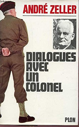 Couverture de Dialogues avec un colonel