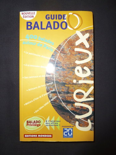 Couverture de Balado curieux : 400 balades autour de Paris