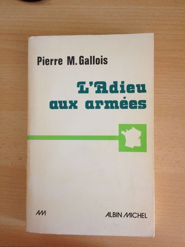 L'Adieu aux armées