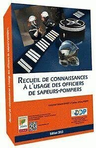 Recueil de connaissances à l'usage des officiers de sapeurs-pompiers
