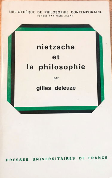 Nietzsche et la philosophie