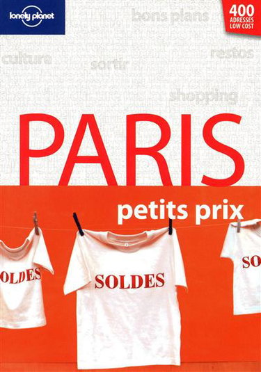Couverture de Paris petits prix