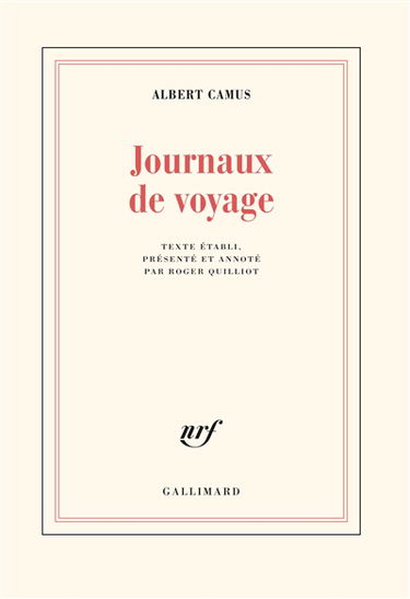 Journaux de voyage