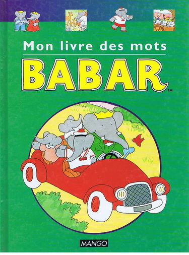 Mon livre de mots Babar