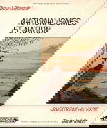 Nationalismes et nations