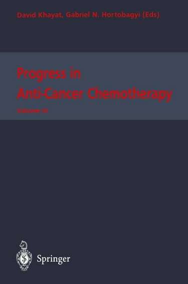 Couverture de Progress in Anti-Cancer Chemotherapy