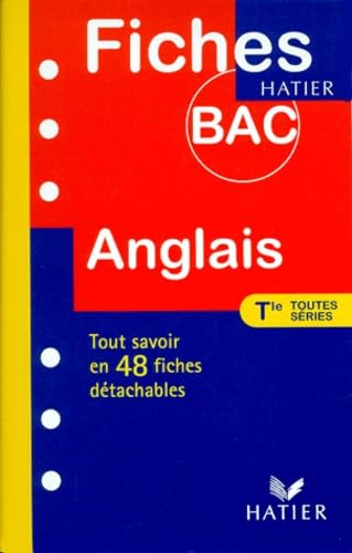 Fiches Bac anglais, terminales toutes séries
