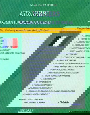 Viagers : régime juridique et fiscal