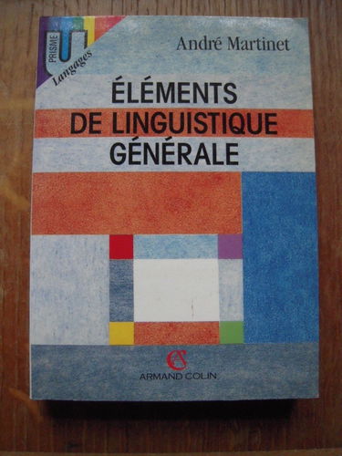 Éléments de linguistique générale