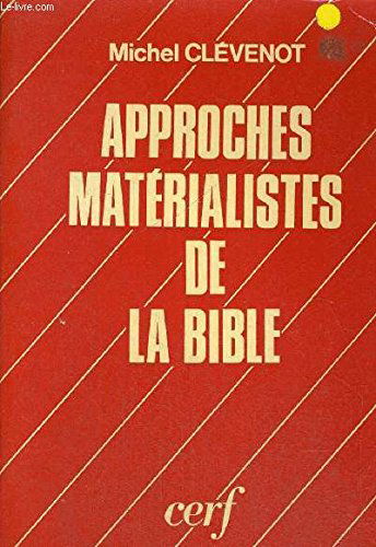 Approches matérialistes de la Bible
