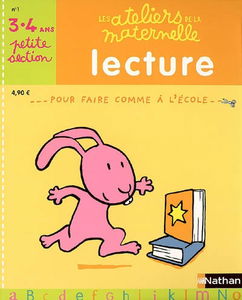 Lecture, petite section 3-4 ans : pour faire comme à l'école