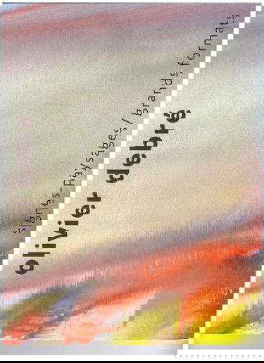 Olivier debré signes-paysages / grands formats