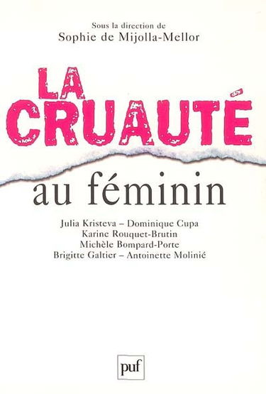 La cruauté au féminin