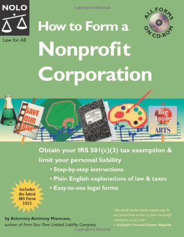 Couverture de How To Form A Nonprofit Corporation