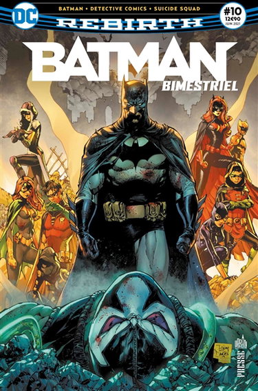 Couverture de Batman rebirth bimestriel, n° 10