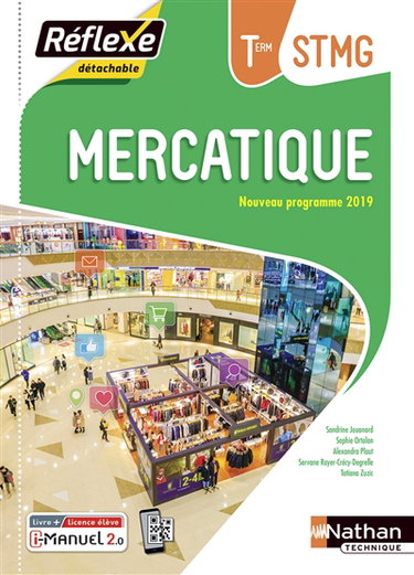 Couverture de Mercatique terminale STMG : nouveau programme 2019