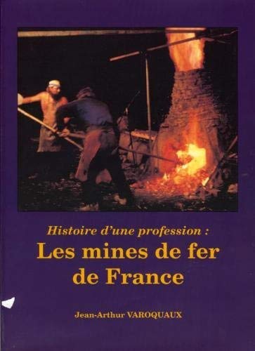 Couverture de Les mines de fer de France : Histoire d'une profession