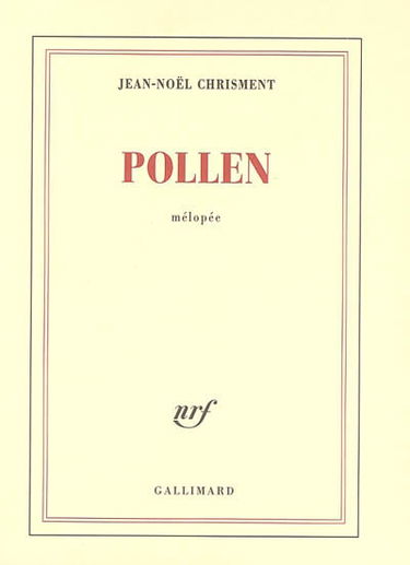 Pollen : mélopée