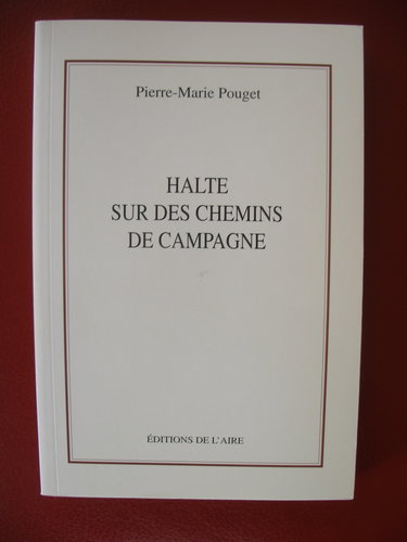 Halte sur des chemins de campagne