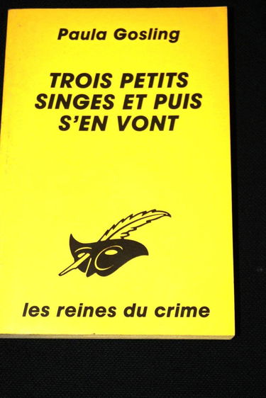 Trois petits singes et puis s'en vont