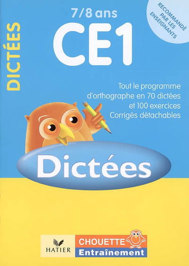 Dictées CE1, 7-8 ans