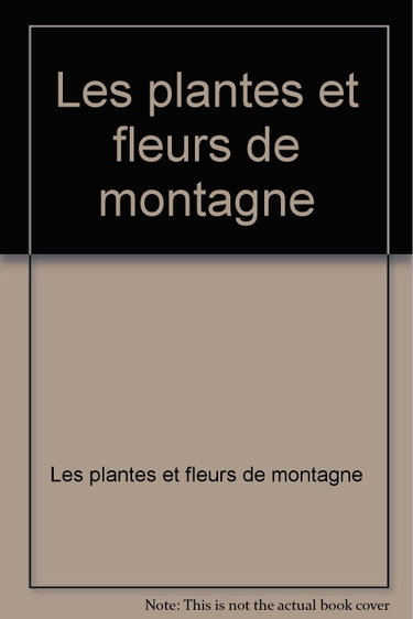 Couverture de Guide vert des plantes et fleurs de montagne