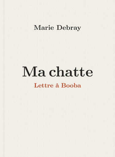 Ma chatte, lettre à Booba