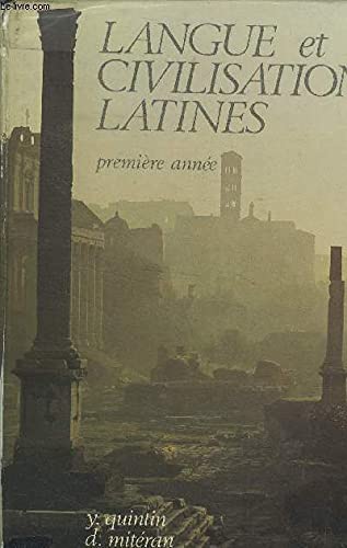 Langue et civilisation latines : classe de 4e, livre de l'élève