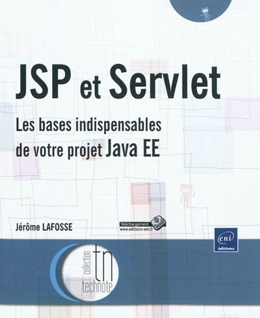 Couverture de JSP et Servlet : les bases indispensables de votre projet Java EE