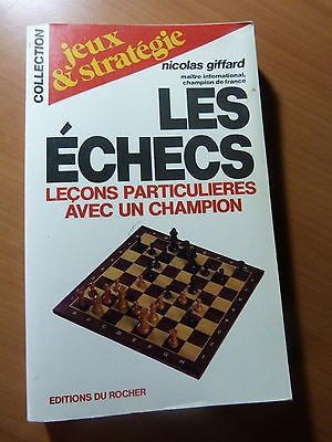 Les Echecs : leçons particulières avec un champion