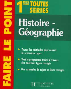 Histoire géographie : 1res toutes série