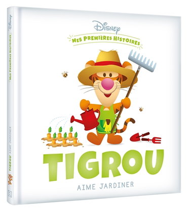 Couverture de Tigrou aime jardiner