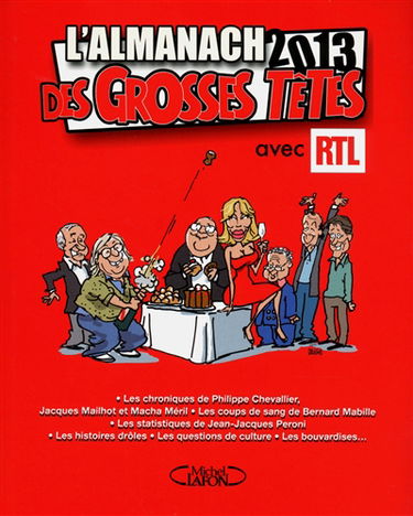 L'almanach des grosses têtes 2013