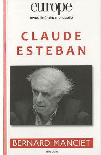 Europe, n° 971. Claude Esteban