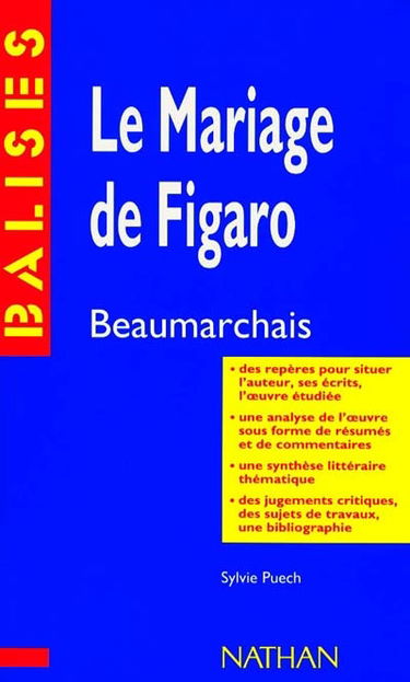 Le mariage de Figaro, Beaumarchais