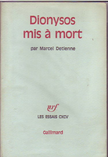 Dionysos mis à mort