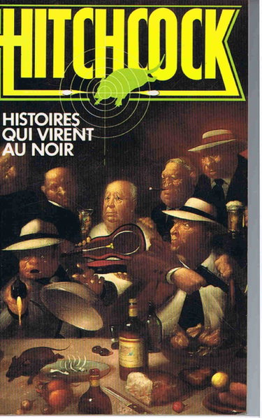 Couverture de Histoires qui virent au noir par Hitchcock-A