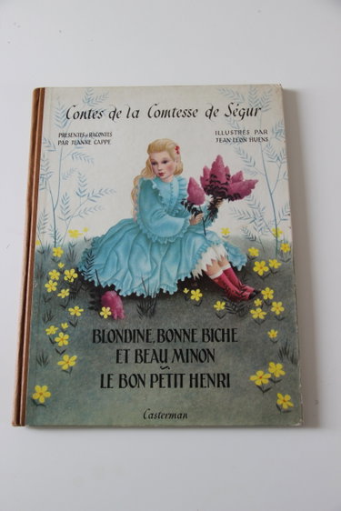 Couverture de Blondine, Bonne Biche et Beau Minon - Le bon petit Henri (Contes de la Comtesse de Segur)