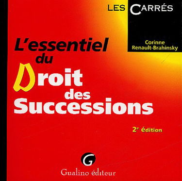 L'Essentiel du droit des successions