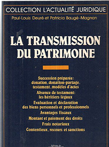 La Transmission du patrimoine