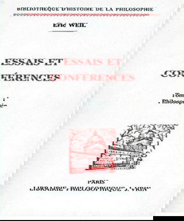 Essais et conférences. Vol. 1. Philosophie