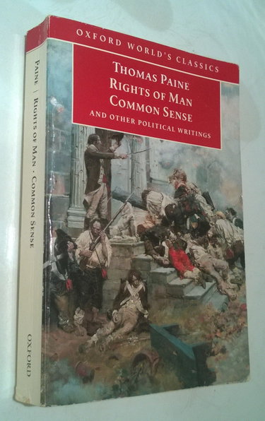 Couverture de Rights of Man, Common Sense and Other Political Writings